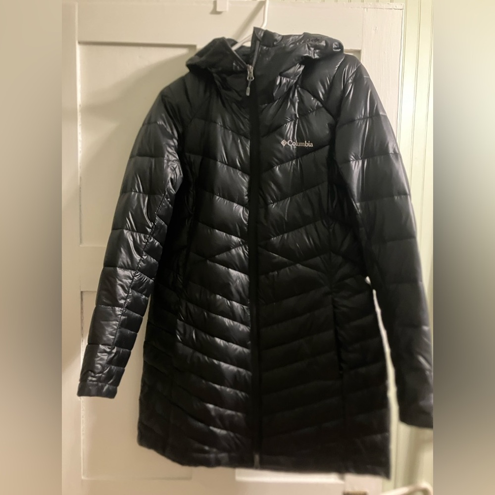 Columbia Women's Quilted Black Puffer Coat